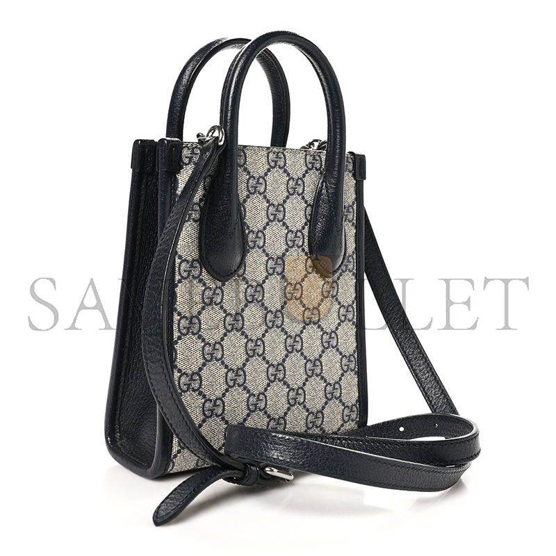 GUCCI MINI TOTE BAG WITH INTERLOCKING&G 671623 (20*16*7cm)